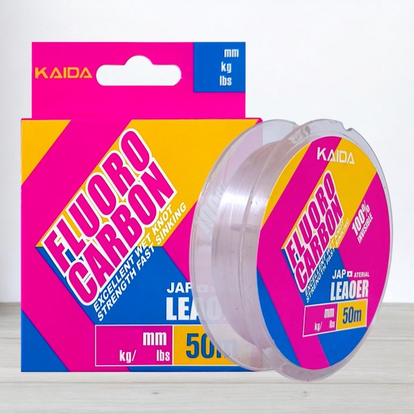 Флюорокарбон Kaida Fluorocarbon, 50м, 0,35мм